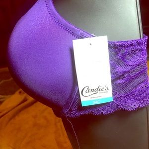 Kohl’s 34C Candies Purple Lace Bra